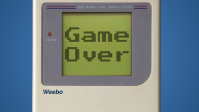 Weebo - Game Over