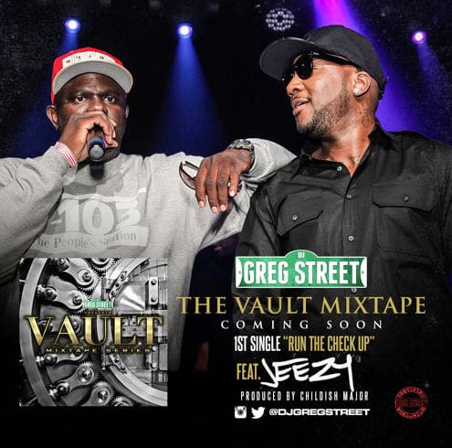 DJ Greg Street - Run The Check Up cover