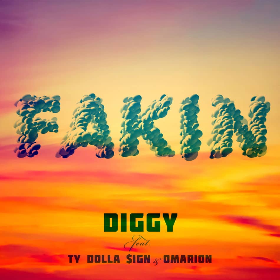 Diggy Simmons - Fakin cover