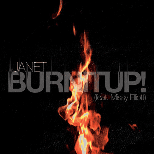 Janet Jackson - BURNITUP cover